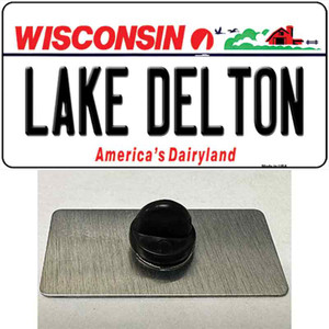 Lake Dalton Wisconsin Wholesale Novelty Metal Hat Pin