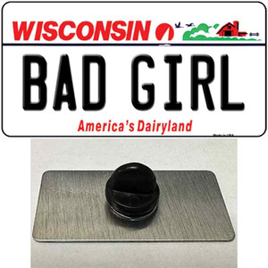 Bad Girl Wisconsin Wholesale Novelty Metal Hat Pin