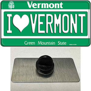 I Love Vermont Wholesale Novelty Metal Hat Pin