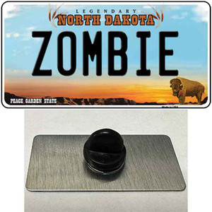 Zombie North Dakota Wholesale Novelty Metal Hat Pin