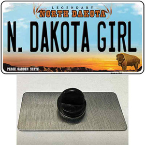 N Dakota Girl North Dakota Wholesale Novelty Metal Hat Pin