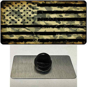 Camo American Flag Wholesale Novelty Metal Hat Pin