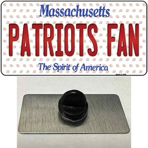 Patriots Fan Massachusetts Wholesale Novelty Metal Hat Pin