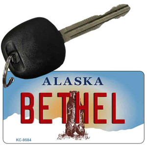 Bethel Alaska State Wholesale Novelty Key Chain