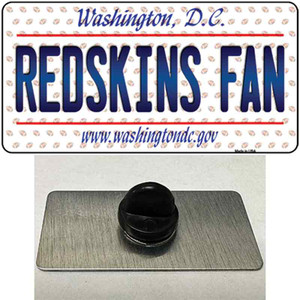 Redskins Fan Washington DC Wholesale Novelty Metal Hat Pin