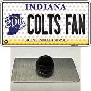 Colts Fan Bicentennial Indiana Wholesale Novelty Metal Hat Pin