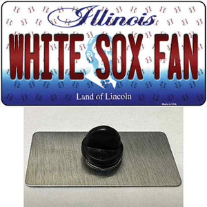 White Sox Fan Illinois Wholesale Novelty Metal Hat Pin