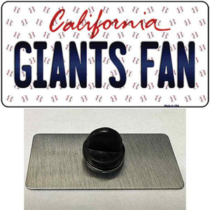 Giants Fan California Wholesale Novelty Metal Hat Pin