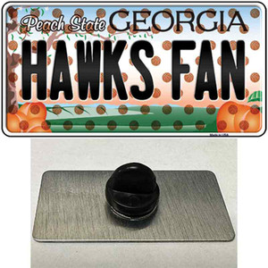 Hawks Fan Georgia Wholesale Novelty Metal Hat Pin