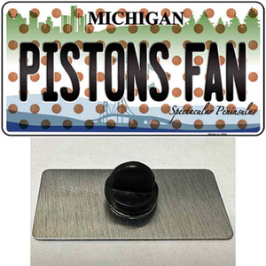 Pistons Fan Michigan Wholesale Novelty Metal Hat Pin