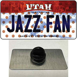 Jazz Fan Utah Wholesale Novelty Metal Hat Pin
