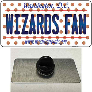 Wizards Fan Washington DC Wholesale Novelty Metal Hat Pin