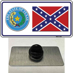 Confederate Flag Texas Seal Wholesale Novelty Metal Hat Pin