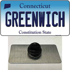 Greenwich Connecticut Wholesale Novelty Metal Hat Pin