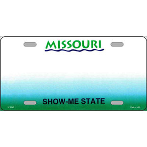 Missouri Novelty State Blank Wholesale Metal License Plate