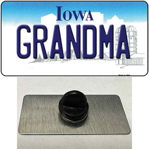 Grandma Iowa Wholesale Novelty Metal Hat Pin