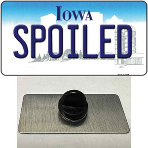 Spoiled Iowa Wholesale Novelty Metal Hat Pin