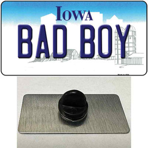 Bad Boy Iowa Wholesale Novelty Metal Hat Pin