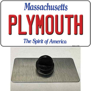 Plymouth Massachusetts Wholesale Novelty Metal Hat Pin