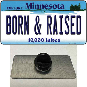 Born and Raised Minnesota State Wholesale Novelty Metal Hat Pin