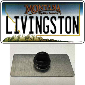 Livingston Montana State Wholesale Novelty Metal Hat Pin