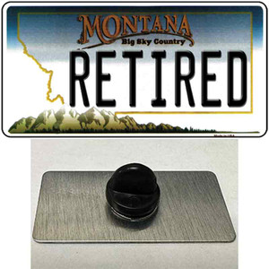 Retired Montana State Wholesale Novelty Metal Hat Pin