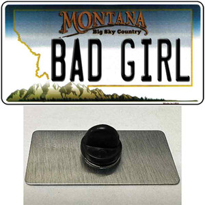 Bad Girl Montana State Wholesale Novelty Metal Hat Pin