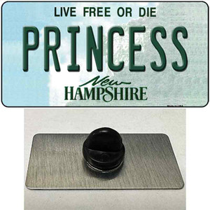 Princess New Hampshire State Wholesale Novelty Metal Hat Pin