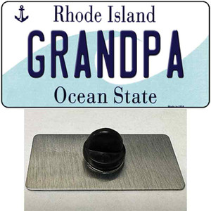 Grandpa Rhode Island State Wholesale Novelty Metal Hat Pin