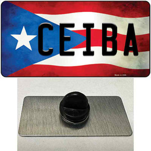 Ceiba Puerto Rico Flag Wholesale Novelty Metal Hat Pin