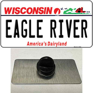 Eagle River Wisconsin Wholesale Novelty Metal Hat Pin