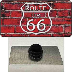 Route 66 Red Brick Wall Wholesale Novelty Metal Hat Pin