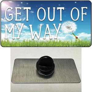 Get Out Of My Way Wholesale Novelty Metal Hat Pin