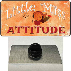 Little Miss Attitude Wholesale Novelty Metal Hat Pin