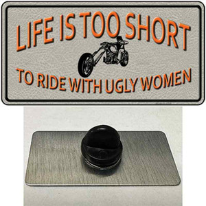Life Is Too Short Wholesale Novelty Metal Hat Pin