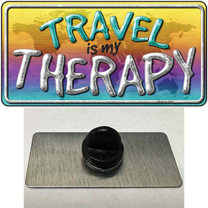 Travel Is My Therapy Wholesale Novelty Metal Hat Pin