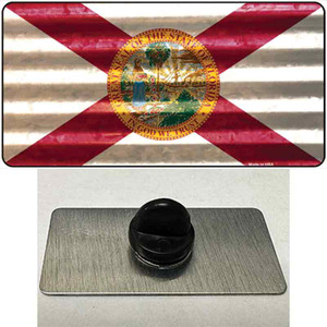 Florida Corrugated Flag Wholesale Novelty Metal Hat Pin