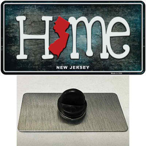 New Jersey Home State Outline Wholesale Novelty Metal Hat Pin
