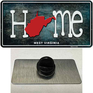 West Virginia Home State Outline Wholesale Novelty Metal Hat Pin