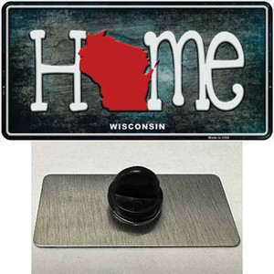 Wisconsin Home State Outline Wholesale Novelty Metal Hat Pin