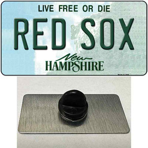 Red Sox New Hampshire State Wholesale Novelty Metal Hat Pin