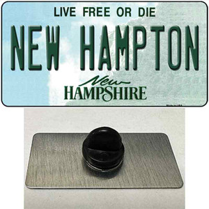 New Hampton New Hampshire Wholesale Novelty Metal Hat Pin