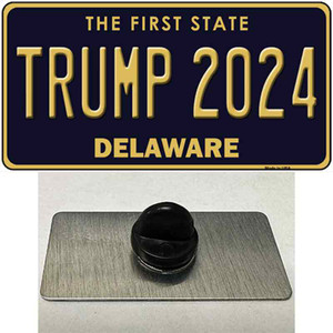 Trump 2024 Delaware Wholesale Novelty Metal Hat Pin