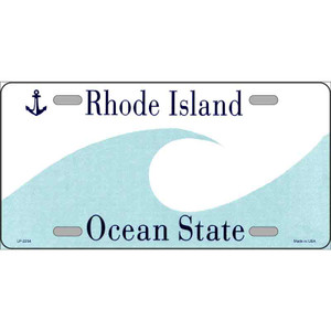 Rhode Island Novelty State Blank Wholesale Metal License Plate