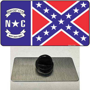 North Carolina Confederate Flag Wholesale Novelty Metal Hat Pin