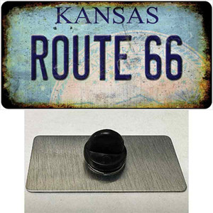 Route 66 Kansas Rusty Wholesale Novelty Metal Hat Pin