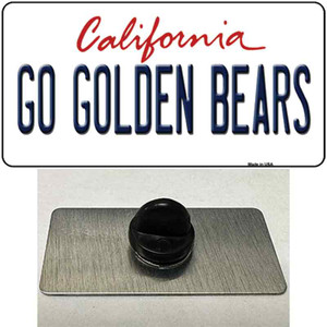 Go Golden Bears Wholesale Novelty Metal Hat Pin