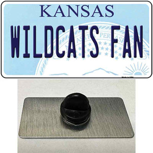 Kansas Wildcats Fan Wholesale Novelty Metal Hat Pin Tag