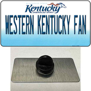 Western Kentucky Fan Wholesale Novelty Metal Hat Pin Tag