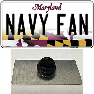Navy Fan Wholesale Novelty Metal Hat Pin Tag